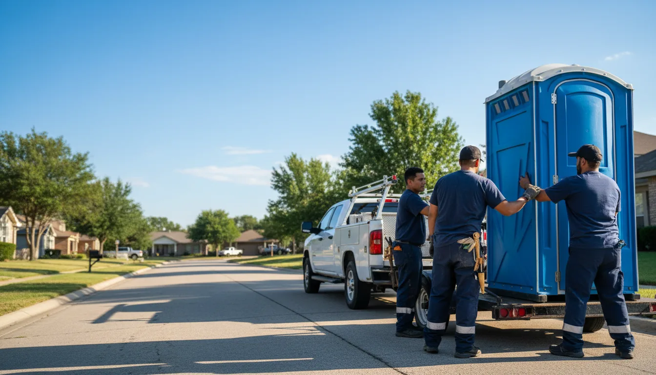Portable Toilet Rental in Crowley, LA near me